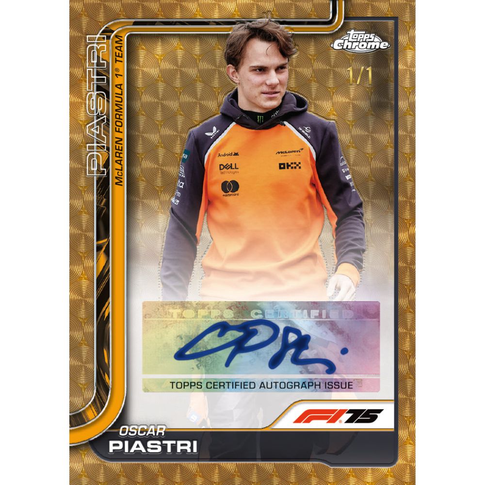 2025 Topps Chrome Formula 1 Hobby Box