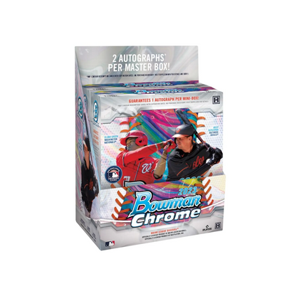2023 Bowman Chrome Baseball Hobby 12 Box Case